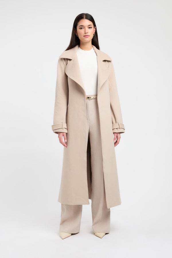 kookai Vienna Coat Light Oat
