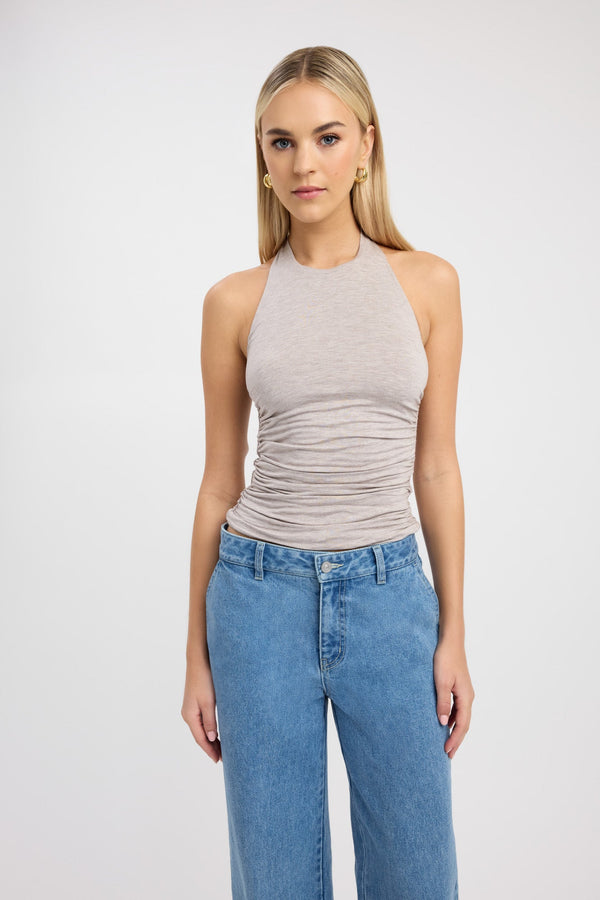 Kookai Violet Top Oak Marle