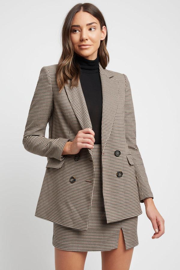 kookai Watson Check Blazer Multi