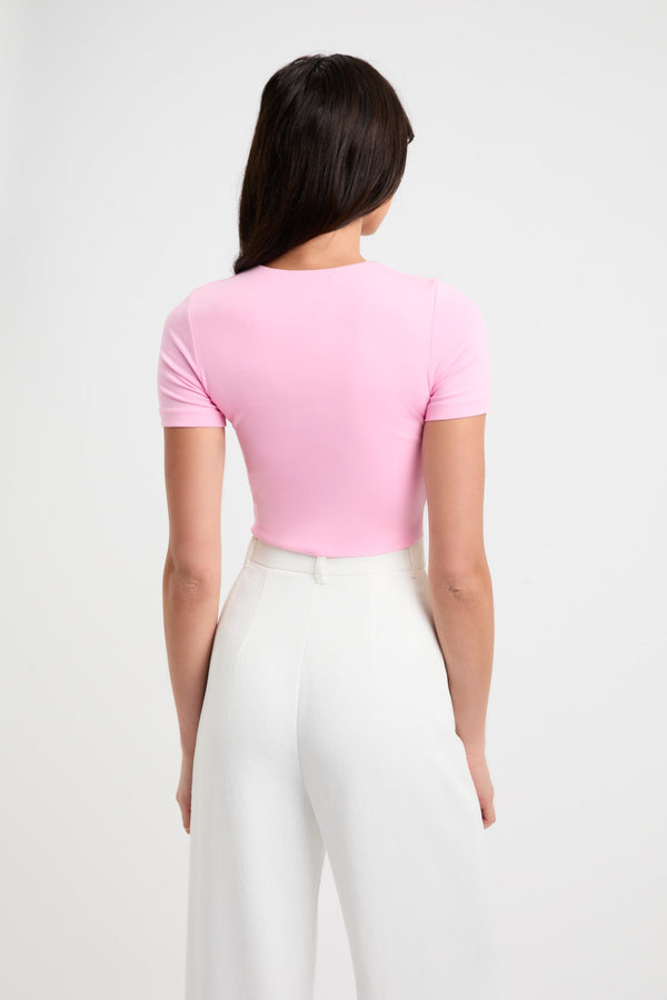 Kookai Williams Crop Senorita Pink