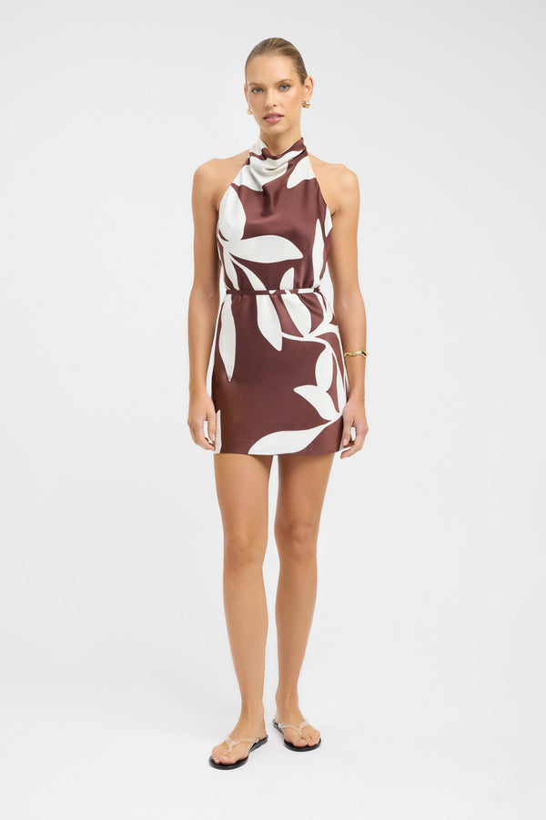 kookai Wynnie Mini Dress Tiramisu