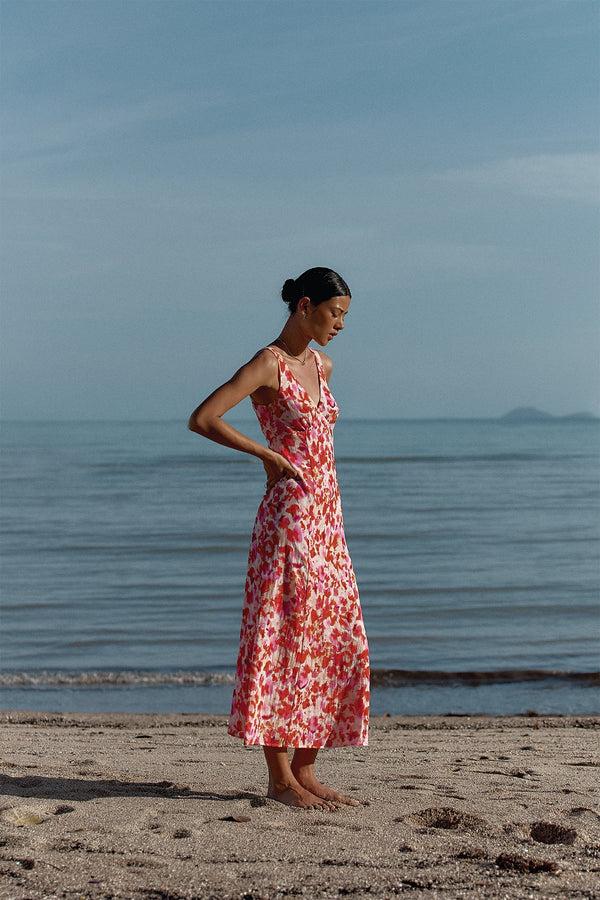 Kookai Xanthe Midi Dress Multi