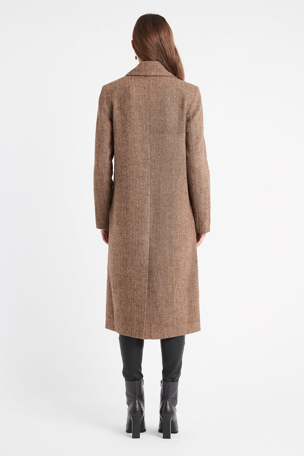 Kookai York Coat Brown