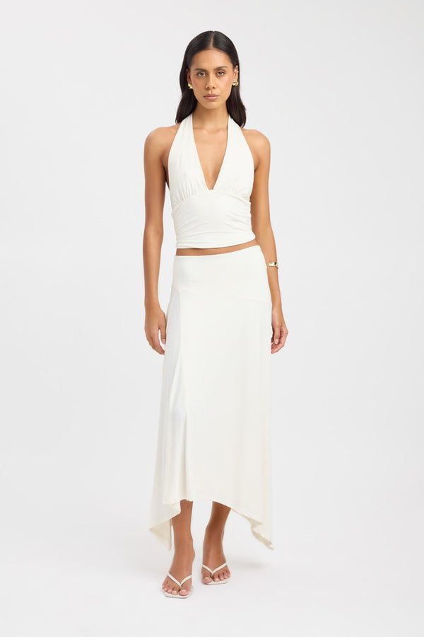 kookai Zali Skirt Coconut Milk