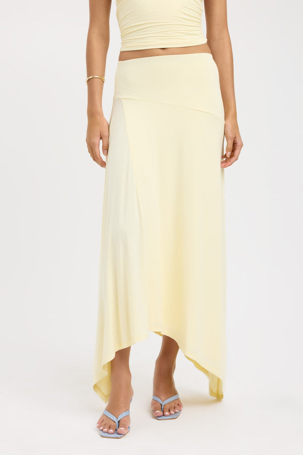 Kookai Zali Skirt Lemon Icing
