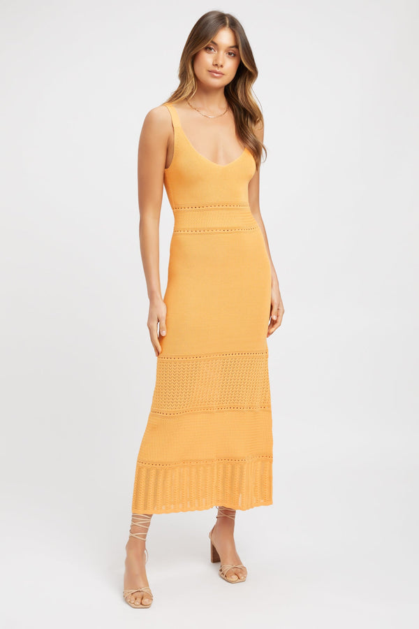 Kookai Zander Dress Apricot