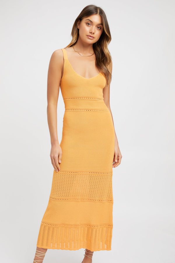 kookai Zander Dress Apricot