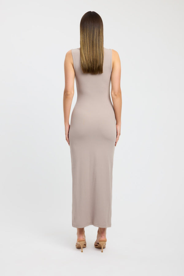 Kookai Zara Maxi Dress Ash Grey
