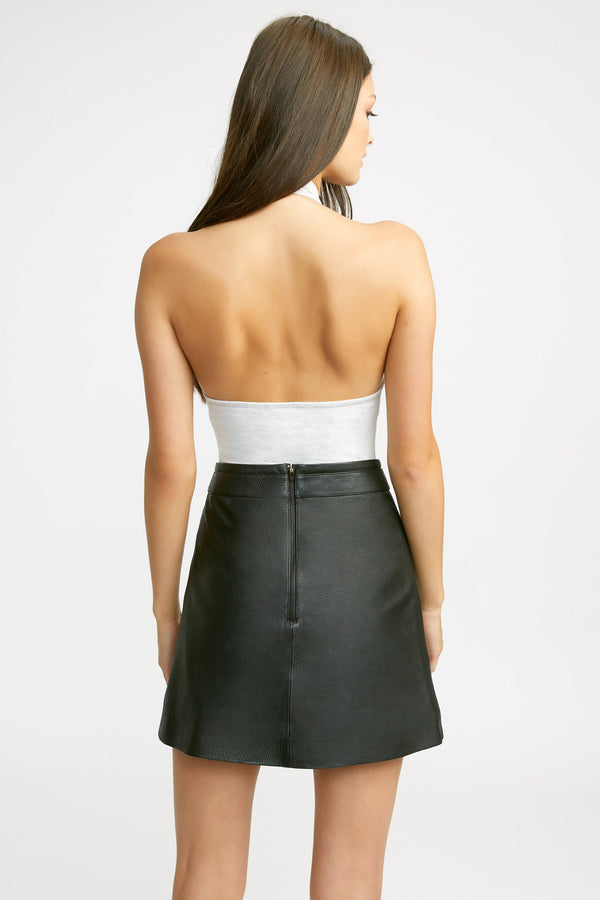 Kookai Zelda Bodysuit Light Grey Marle