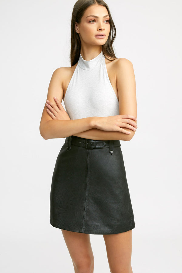 kookai Zelda Bodysuit Light Grey Marle