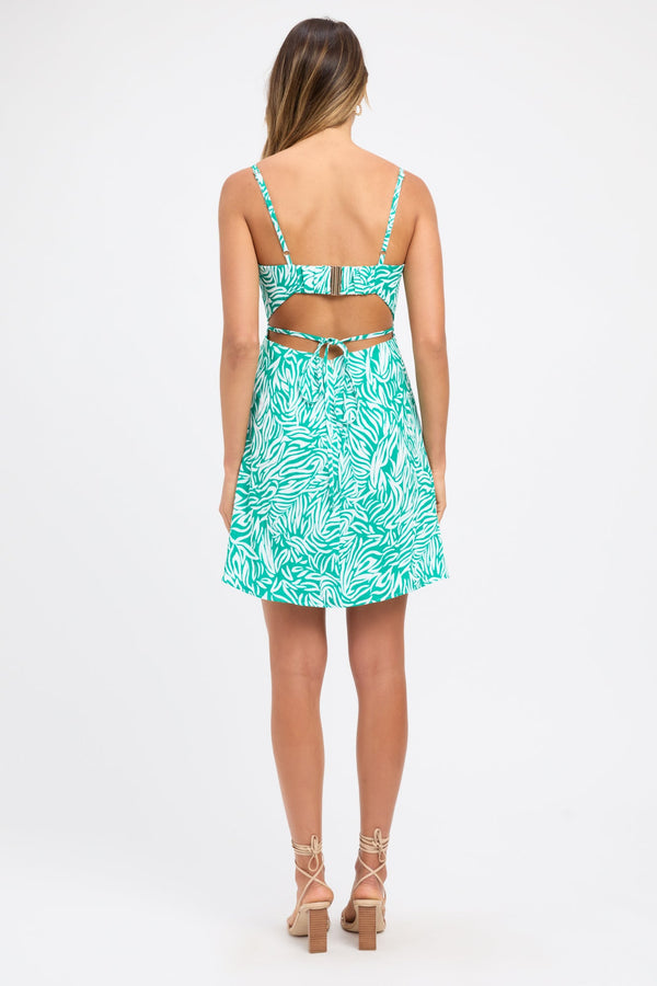 Kookai Zenni Tie Dress Multi