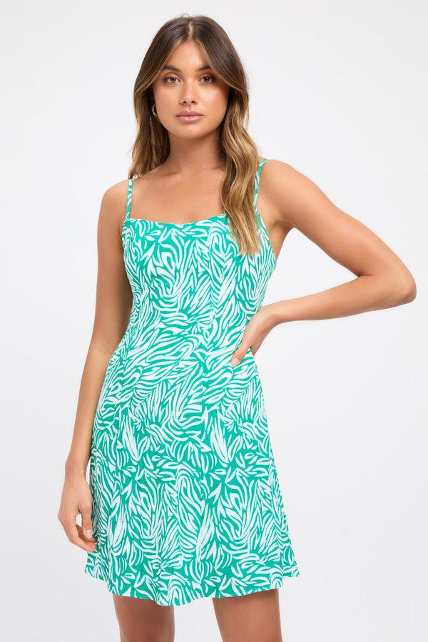 kookai Zenni Tie Dress Multi