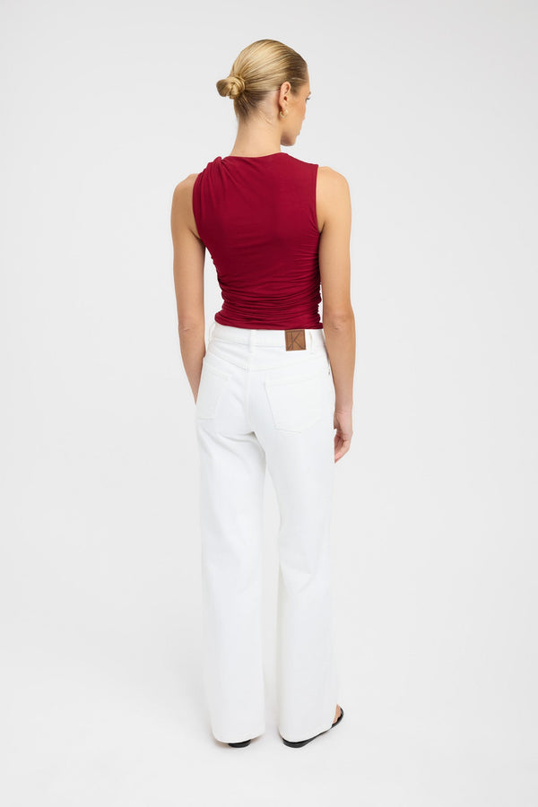 Kookai Ziah Top Red Wine