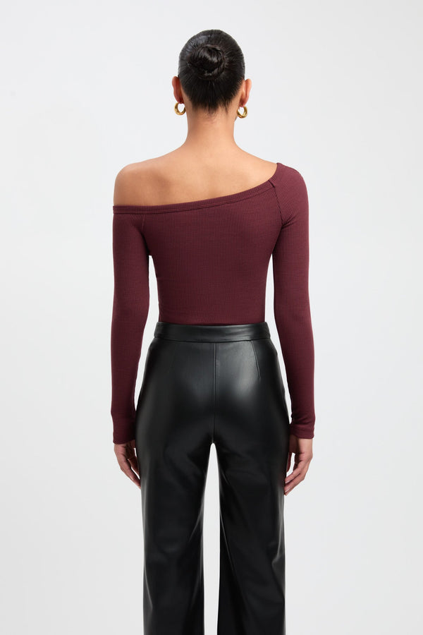 Kookai Zila Merino Wool Top Port Royal