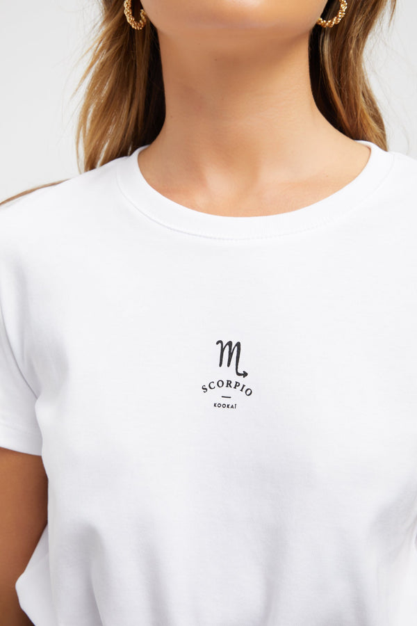 Kookai Zodiac Tee - Scorpio Scorpio