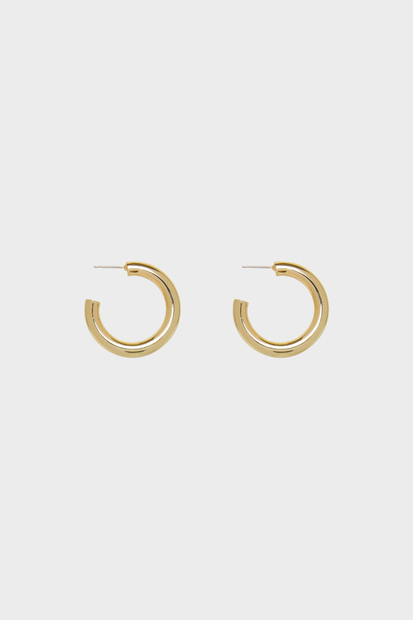 kookai Zoe Hoops Gold