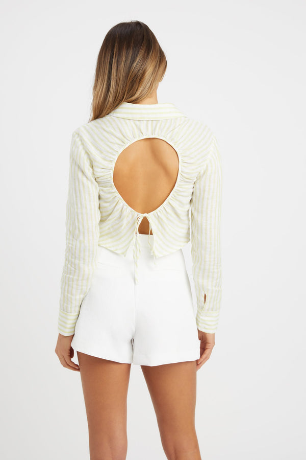Kookai Zoe Open Back Shirt Multi