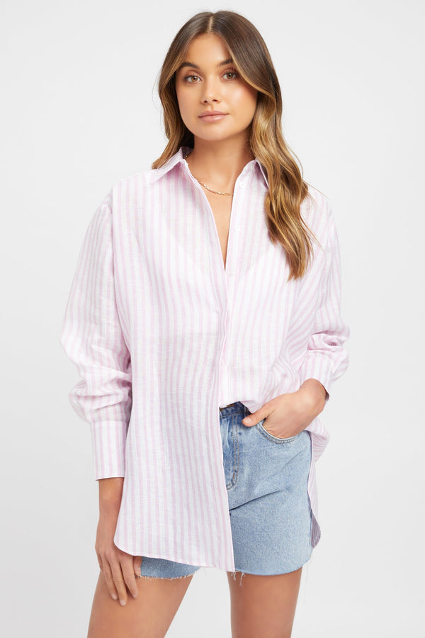 Kookai Zoe Oversized Shirt Multi