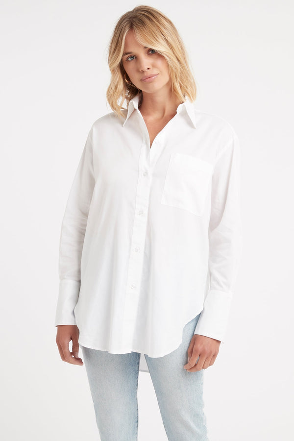 Kookai Zurich Oversized Shirt White