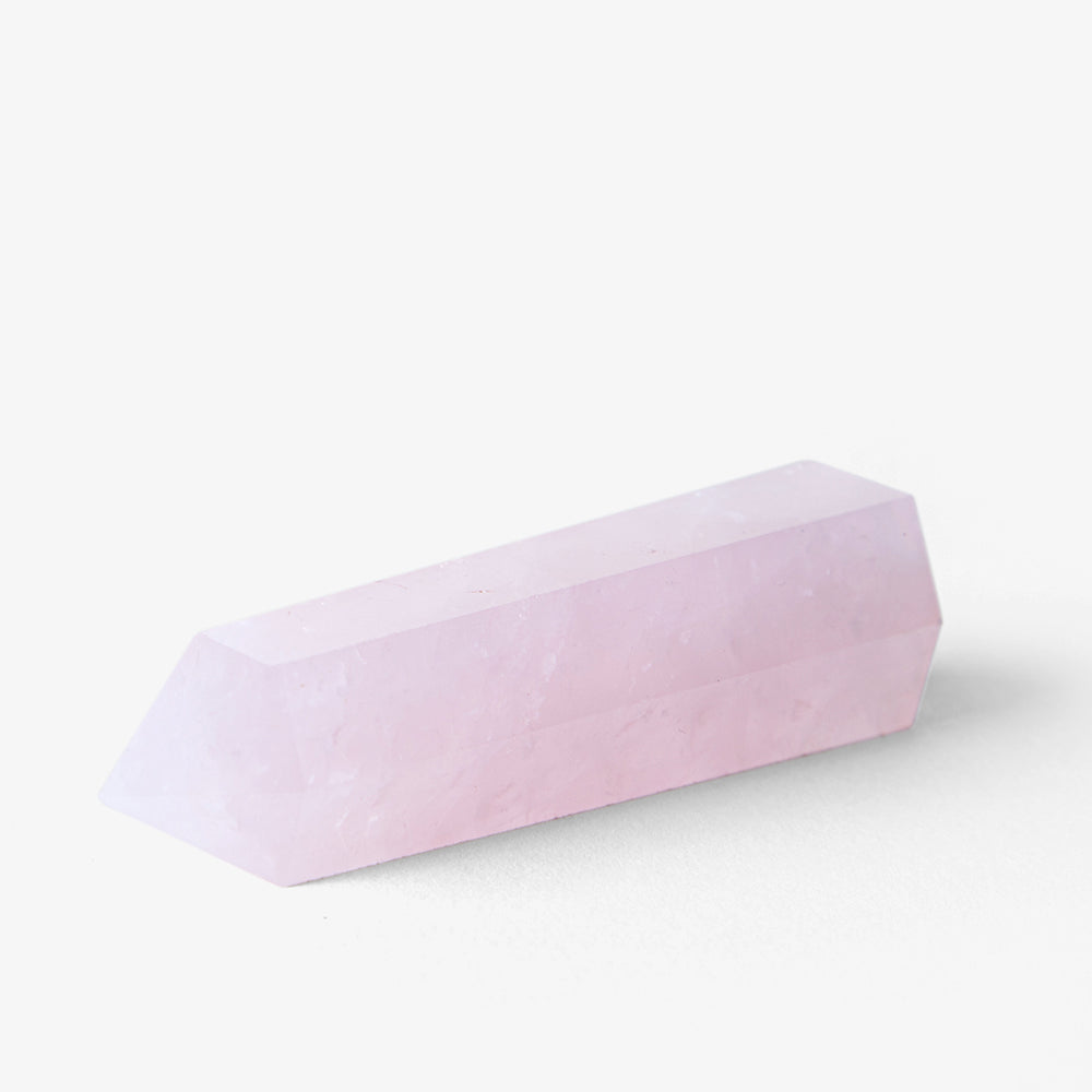 Kora Organics Tuning Fork & Rose Quartz Crystal