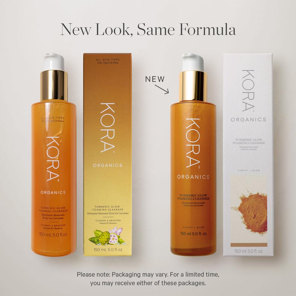 kora Organics Turmeric Glow Foaming Cleanser