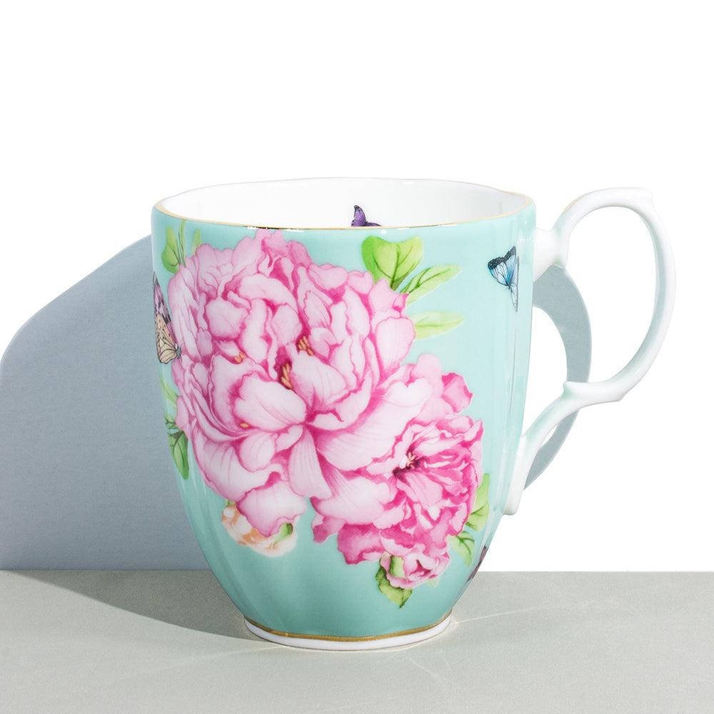 kora organics KORA X Royal Albert Friendship Mug Minty Green