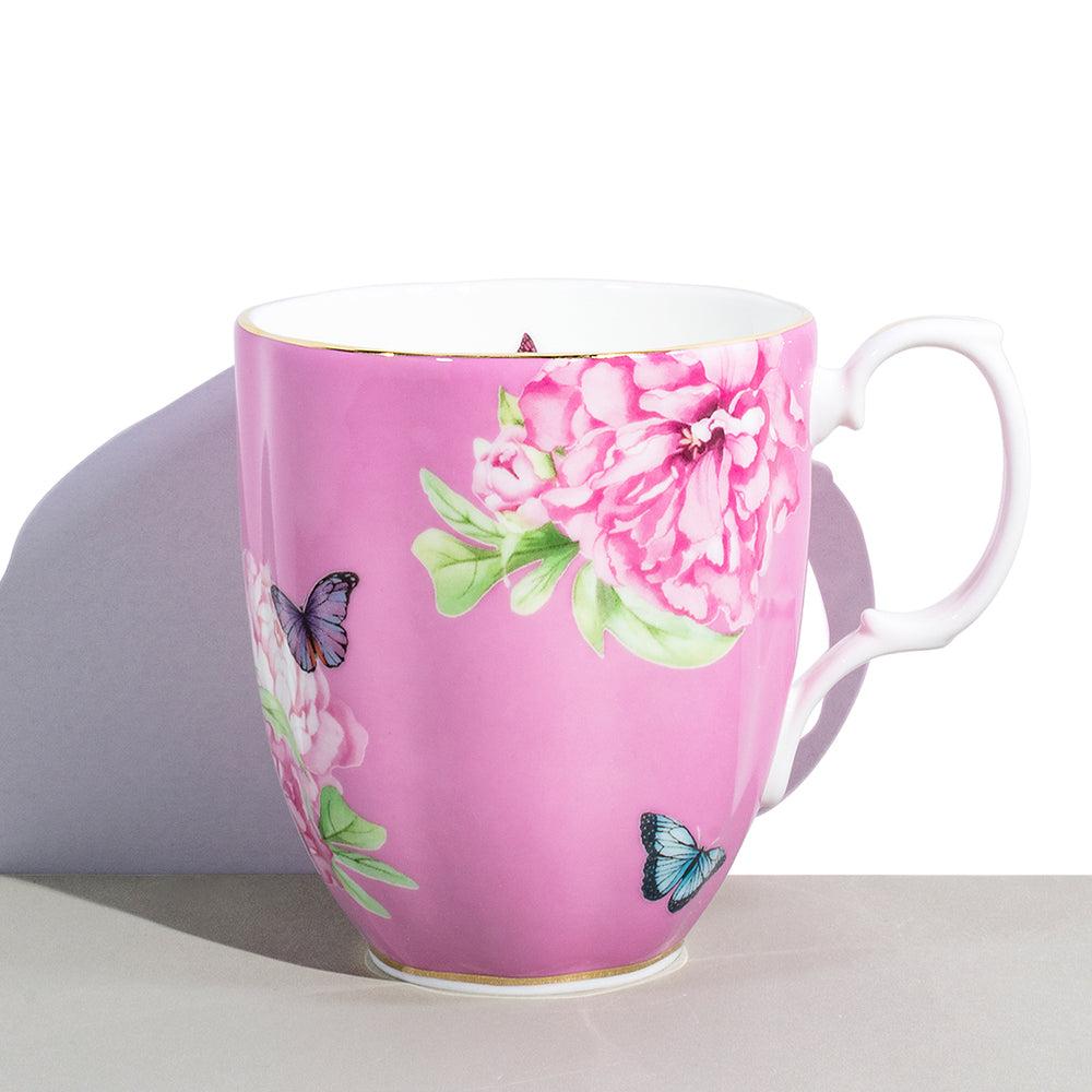 kora organics KORA X Royal Albert Friendship Mug Pink
