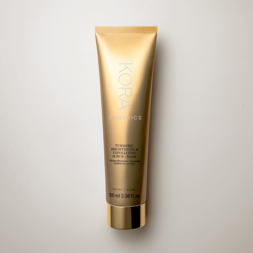 kora organics Turmeric Brightening & Exfoliating Scrub + Mask