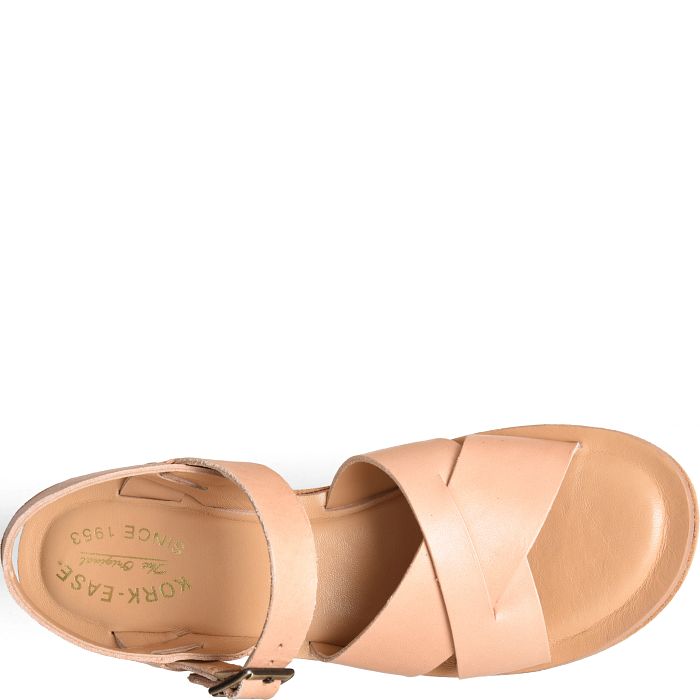 Kork Ease Ava Classic Natural Vachetta Leather