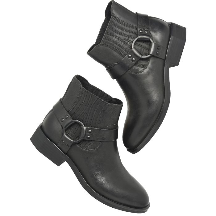 kork Ease Elsbury Black Full Grain