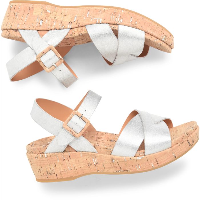 Kork Ease Myrna 2.0 Final Silver Argento Metallic