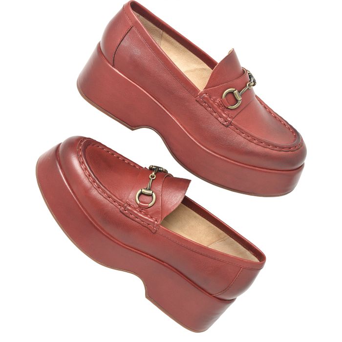 Kork Ease Parson Dark Red Full Grain