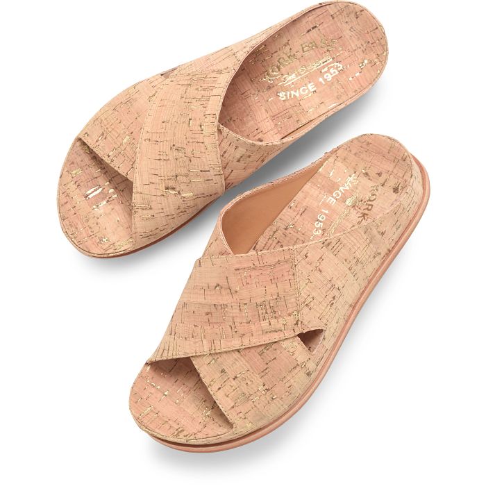 Kork Ease Tutsi Cross-Band Gold Flake Cork