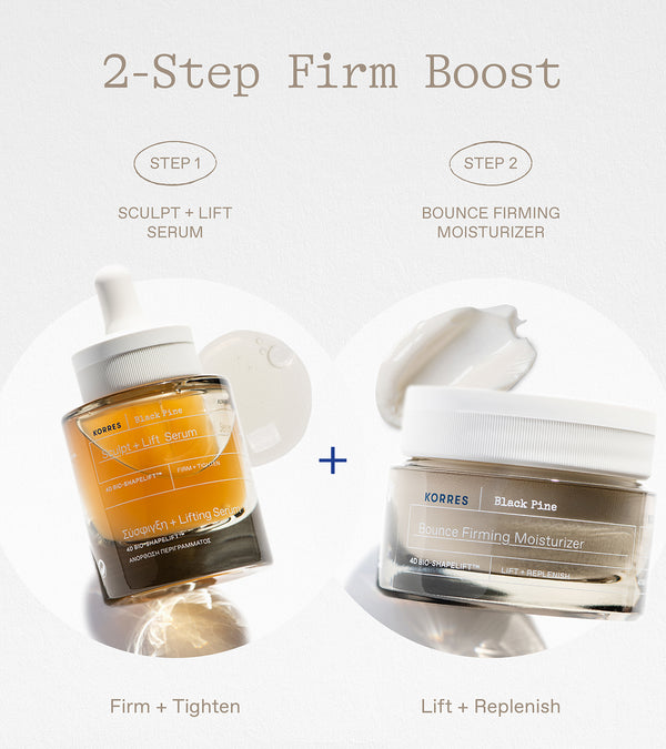 Korres Black Pine Firm Boost Duo ($90 Value)