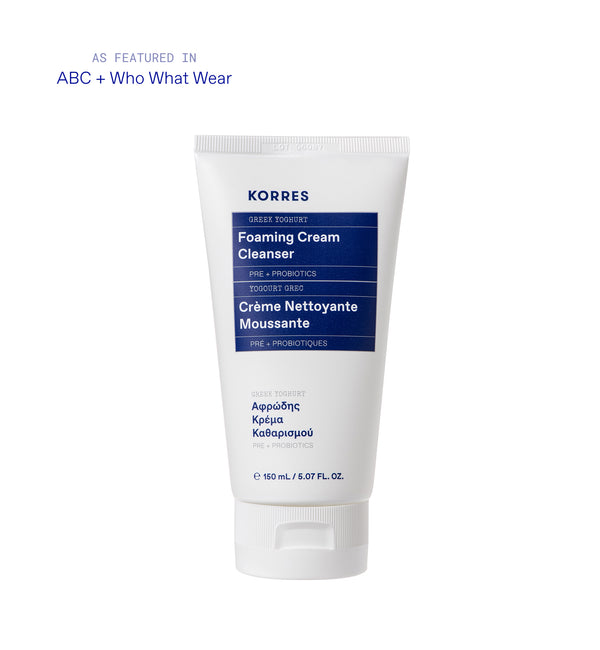korres Greek Yoghurt Foaming Cream Cleanser