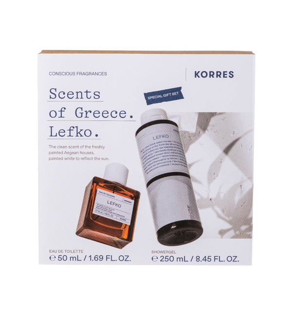 korres Lefko Eau de Toilette + Shower Gel ($81 Value)