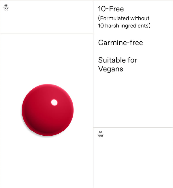 Korres No No Nail Polish True Red