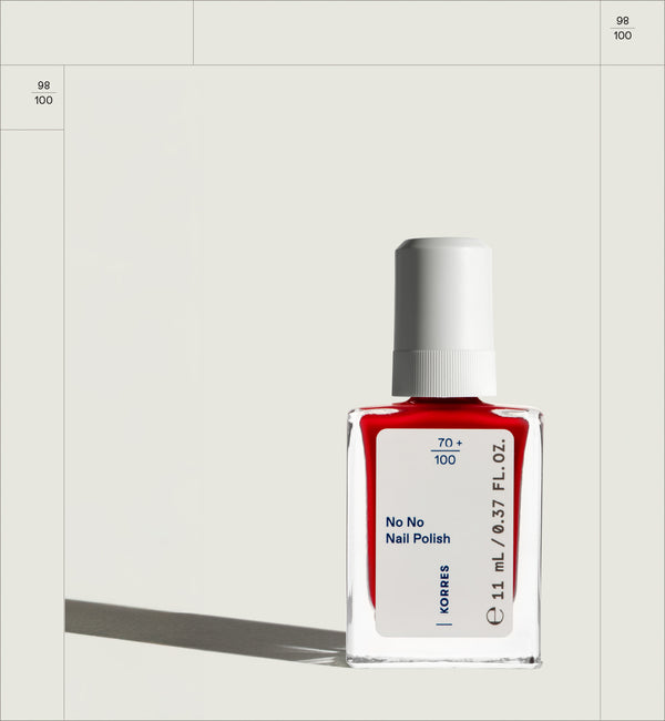 korres No No Nail Polish True Red
