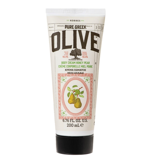 korres Pure Greek Olive Body Cream Honey Pear