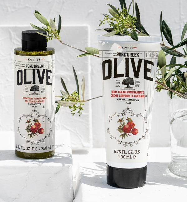 Korres Pure Greek Olive Body Cream Pomegranate