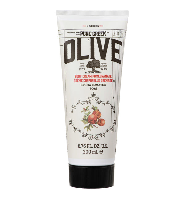 korres Pure Greek Olive Body Cream Pomegranate