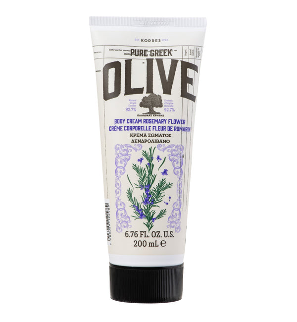 korres Pure Greek Olive Body Cream Rosemary Flower