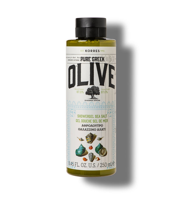 korres Pure Greek Olive Shower Gel Sea Salt