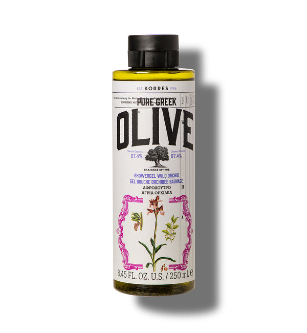korres Pure Greek Olive Shower Gel Wild Orchid
