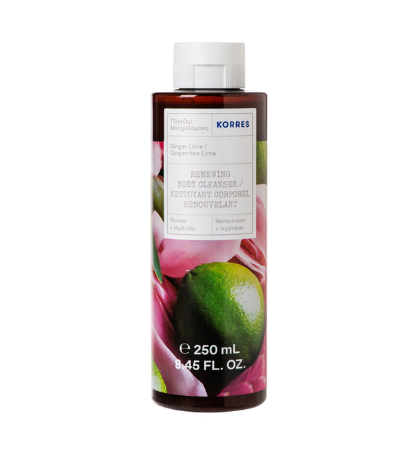 korres Renewing Body Cleanser Ginger Lime