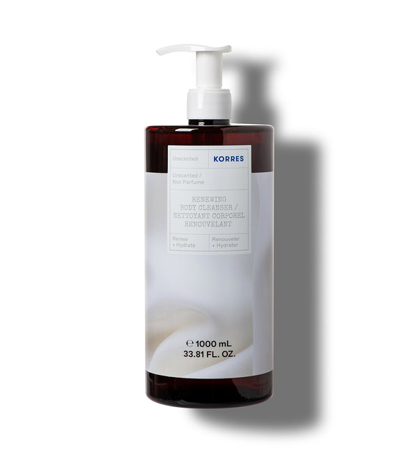 korres Renewing Body Cleanser Unscented 1 Liter
