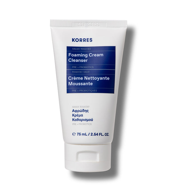 korres Mini Greek Yoghurt Foaming Cream Cleanser 75ML