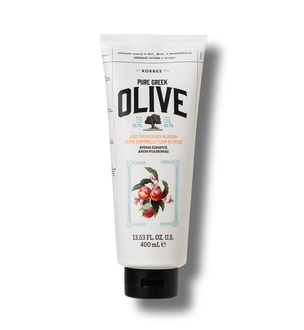 korres Pure Greek Olive Body Cream Peach Blossom 400ML