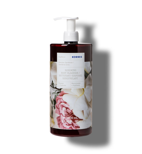 korres Renewing Body Cleanser Grecian Gardenia 1 Liter
