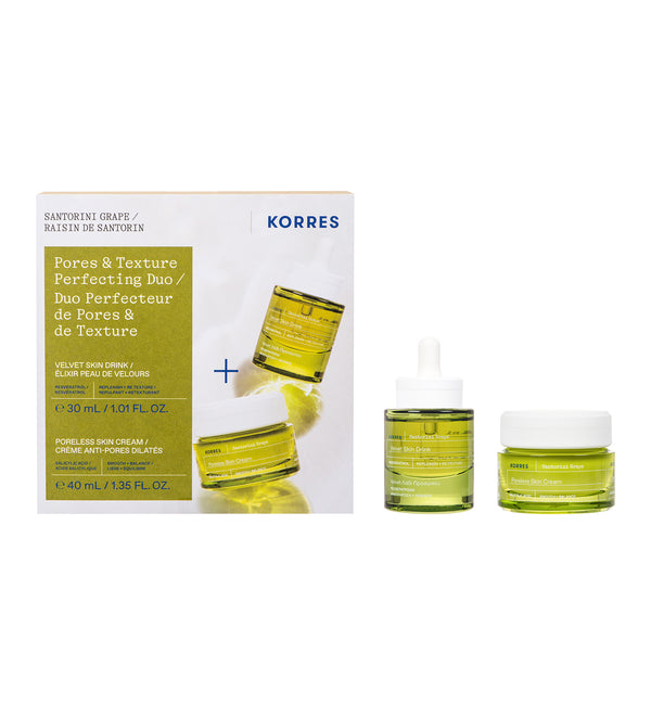 Korres Santorini Grape Pores & Texture Perfecting Duo ($96 Value)